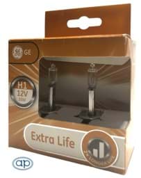 Bild von GE Extra Life H1 12V 55W  HD LL  Lampe General Electric Halogenlampe Doppelpackung - 2er Set | Abverkauf